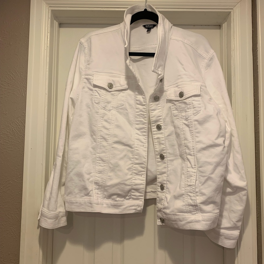 White Denim Jacket